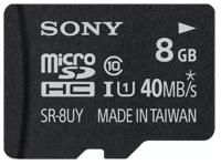 Карта памяти micro SDHC SONY 8Гб класс 10