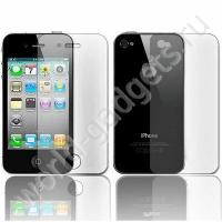 Защитная пленка для iPhone 4/4s (2 в 1 - экран + задняя крышка)