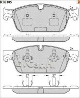 R BRAKE Дисковые тормозные колодки R BRAKE