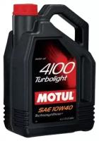 Масло моторное полусинтетическое (10W40, 4 л.) Motul 109462