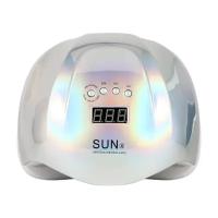 Лампа LED/UV SunX 54W таймер 10,30,60,99/120сек серебро призма