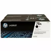 Картридж лазерный HP 78A Dual Pack Color Laserjet, чёрный, 2 шт