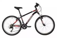 STINGER BIKE Велосипед STINGER 24" CAIMAN черный, сталь, размер 12", MICROSHIFT