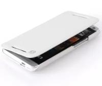 Чехол HOCO Leather Case Crystal для HTC Butterfly S White