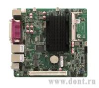 Материнские платы MINITOSTAR ITX-H25-2D7 (D2700, SODIMM DDR3, 6xCOM, LPT, PCI, 2xGLAN) OEM