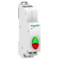 Кнопка управления модульная на DIN-рейку iBP красная 1НЗ зеленая 1НО A9E18034 Schneider Electric