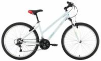 Велосипед Stark Luna 26.1 V Steel (HQ-0009465), рама 14,5", белый/голубой