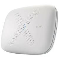 Набор из двух Mesh Wi-Fi машрутизаторов Zyxel Multy X (WSQ50), AC3000, AC Wave2, MU-MIMO, 802.11a/b/g/n/ac (300+866+1733 Мбит/с), 9 антенн, 1xWAN GE, 3xLAN GE, USB 2.0, BLE 4.1, поддержка Amazon Alexa