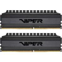 Оперативная память DIMM 16 Гб DDR4 3000 МГц Patriot Viper 4 Blackout (PVB416G300C6K) PC4-24000, 2x8 Гб KIT