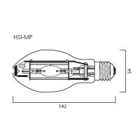 Лампа Sylvania E27 150Вт 3800K