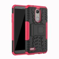 Чехол Hybrid Armor для LG K10 (2018) / LG K30 (черный + розовый)