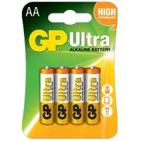 Батарейка GP Ultra Alkaline AA, 4 шт