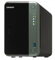 SMB QNAP TS-253D-4G NAS, 2 trays 3,5"/2,5", 2x2,5 GbE BASE-T, HDMI. Intel Celeron J4125 2,0 GHz (up to 2,7 GHz), 4 GB DDR4 (1 x 4 GB) up to 8 GB (2 x 4GB)