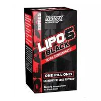 Жиросжигатель Nutrex Lipo-6 Black Ultra Concentrate, 60 капс