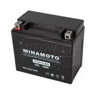 Аккумулятор для мототехники MINAMOTO YTX12-BS (12 В, 10 Ач)