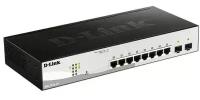 Коммутатор D-Link DGS-1210-10/FL1A 8G 2SFP настраиваемый