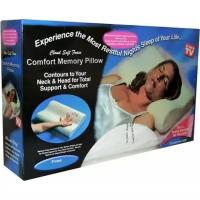 Ортопедическая подушка Comfort Memory Pillow, подушка с памятью