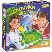 Настольная семейная игра фортуна Слоники и шарики