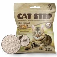 Cat's Step Tofu Original растительный комкующийся наполнитель для кошачьего туалета