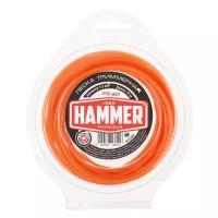 Леска для триммеров HAMMER ROUND, 1,3 мм, 15 м, круг