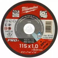 Отрезной диск 125мм по металлу Milwaukee 4932451484