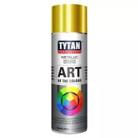 Аэрозольная краска Tytan Professional Art of the color, глянцевая, 400 мл, RAL 270M, золото