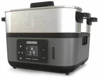 Пароварка MORPHY RICHARDS Intellisteam, черный и серебристый