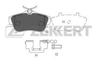 Колодки Торм. Диск. Задн. Citroen Jumpy Ii 07-, Fiat Scudo (270_) 07-, Peugeot Expert Ii 07-, Toyota Proace (Mdx_) 13- Zekker