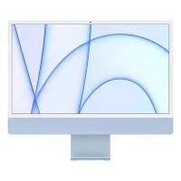 Моноблок Apple iMac 24″ Retina 4,5K, (M1 8C CPU, 8C GPU), 8 ГБ, 512 ГБ SSD, Синий (MGPL3)