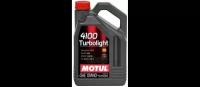 MOTUL Масло Motul 10W40 4100 Turbolight Api Sl/Cf 4Л П/С