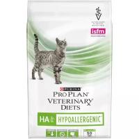 Корм для кошек PRO PLAN VETERINARY DIETS HA Hypoallergenic профилактика аллергии 1,3кг