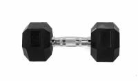 Гантель гексагональная обрезиненная Lite Weights 3184LW, 8кг