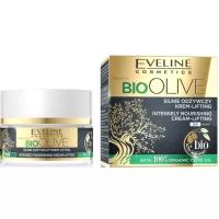 Крем для лица Интенсивно питательный лифтинг-крем для лица Eveline Cosmetics Bio Olive Intensely Nourishing Cream-lifting 50 мл