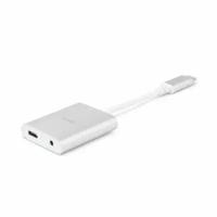 Адаптер Moshi USB-C Digital Audio Adapter. USB-C, порт 3.5 мм. AUX, серебристый