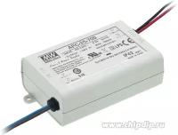 APC-25-350, AC/DC LED, 25-70В,0.35А,24.5Вт,IP42 блок питания для светодиодного освещения