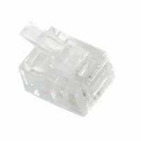 RJ11 коннектор 6p2c телефонный 10шт