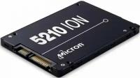 Накопитель SSD 2.5'' Crucial MTFDDAK3T8QDE-2AV1ZABYY Micron 5210 ION 3.84TB 3D QLC NAND 540/350MB/s 83K/6.5K IOPS MTBF 2M 7mm