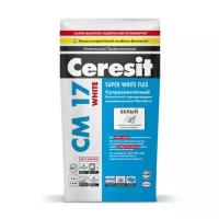 Ceresit CM 17 WHITE/Церезит ЦМ 17 уайт белый клей для плитки и керамогранита