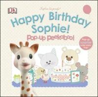 Sophie La Girafe Pop-up Peekaboo Happy Birthday Sophie!