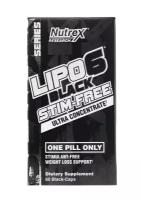 Nutrex Lipo 6 Black Stim-Free Ultra Concentrate (60 кап)