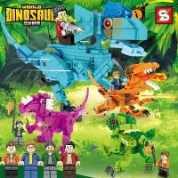 SY1503A-1503D SY Мир динозавров: 4 динозавра