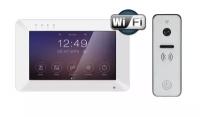 Tantos Rocky Wi-Fi и iPanel 2+ (White) (комплект многофункционального домофона 7" с переадресацией вызова)