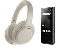 Наушники и плеер Sony Walkman NW-ZX507 black + WH-1000XM4 silver