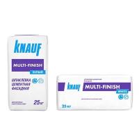 КНАУФ Мультифиниш шпаклевка цементная фасадная (25кг) / KNAUF Multi-Finish шпатлевка цементная фасадная финишная (25кг)