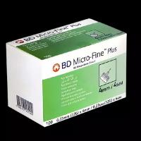 Иглы BD Micro-Fine Plus 0,23 мм (32G) х 4 мм 100 шт