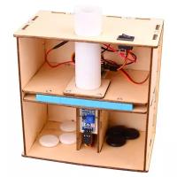 Электронный деревянный конструктор STEMKID - Робот сортирующий по цвету