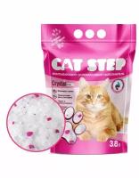 Наполнитель для кошачьего туалета Cat Step Arctic Pink силикагелевый, впитывающий 7,6л/3,34кг