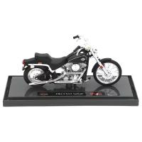 Мотоцикл Maisto коллекционный Harley Davidson 1984 FXST Softail 1:18 черный 39360