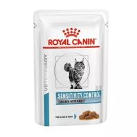 Royal Canin Sensitivity Control лечебный консервированный корм для взрослых кошек при пищевой аллергии (курица и рис), 85 гр