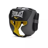 Шлемы для Бокса и ММА Everlast Шлем Everlast Sparring черно-серый